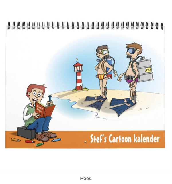 Stef’s cartoon kalender