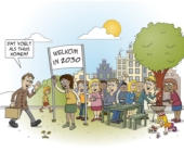 Cartoon - een thuis in 2030