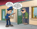 Politie aan de deur