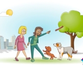 Animatie in opdracht - Te traag om te apporteren - osteoartrose bij honden