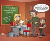 Cartoon - Alles halen uit passend onderwijs.